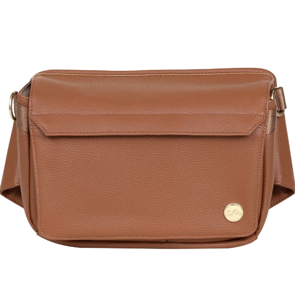 Clevermade faux leather fanny pack